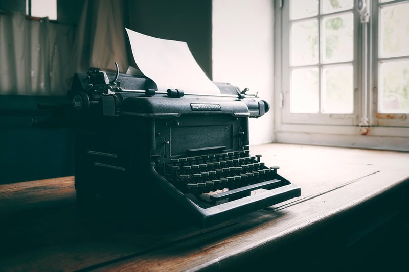 Writer at Desk